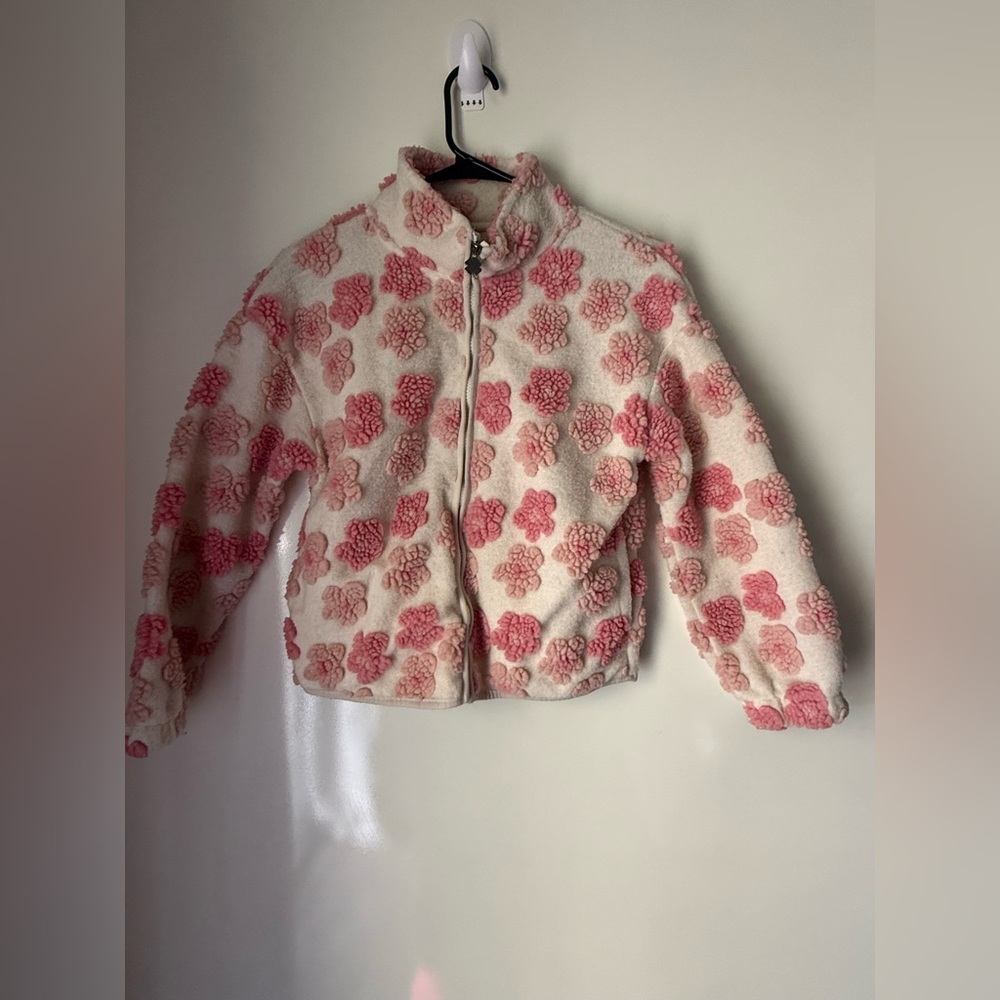 Lucky Brand Pink and White Knit Fabric